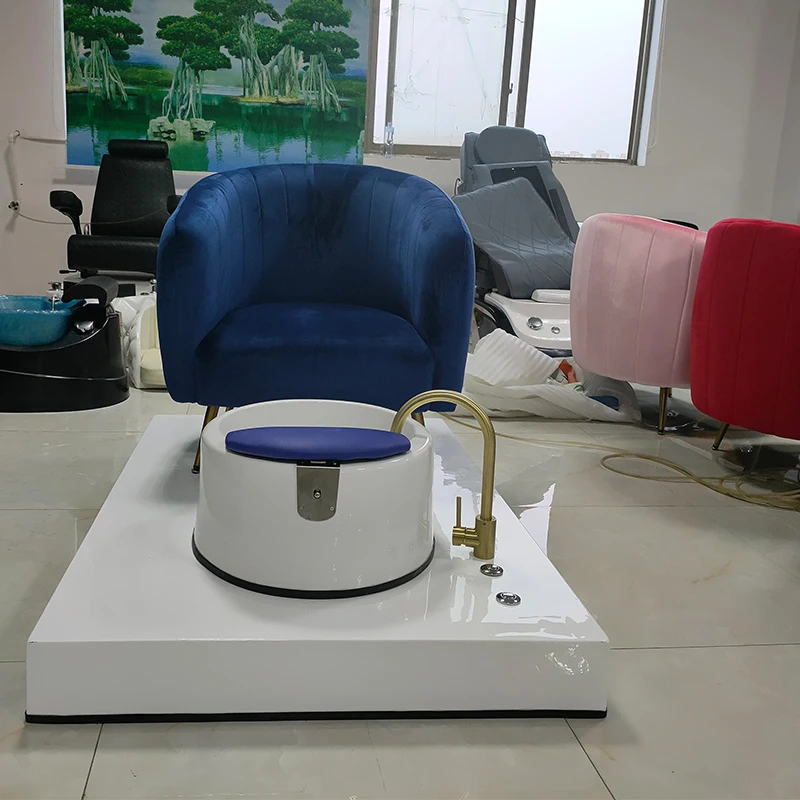 Luxury Pink Pedicure Throne - Spa Pedicure Chairs for Salons