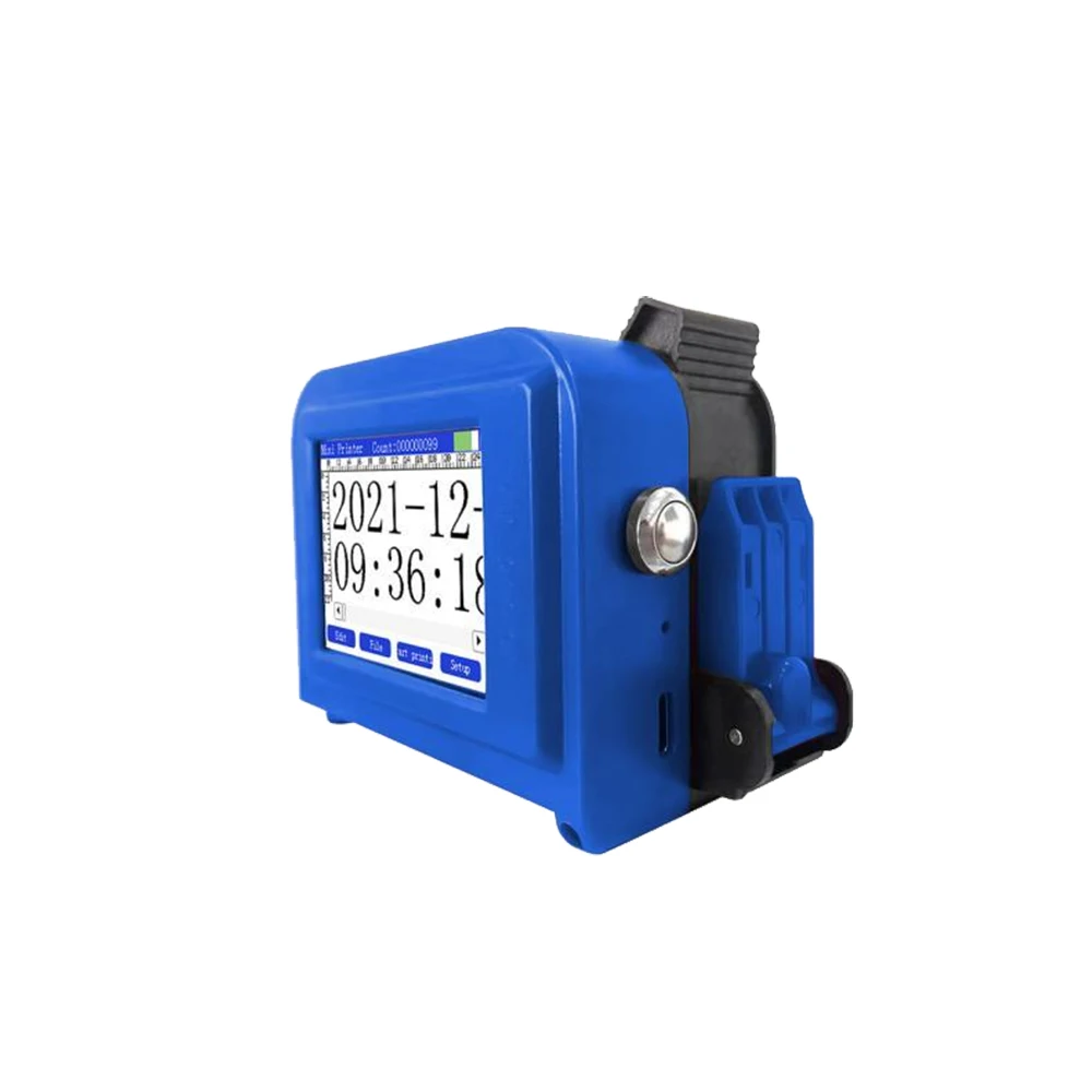 Portable Mini Handheld Inkjet Printer by SuMa Technology 600dpi Resolution Batch Code Printer for Tube for Flex Material