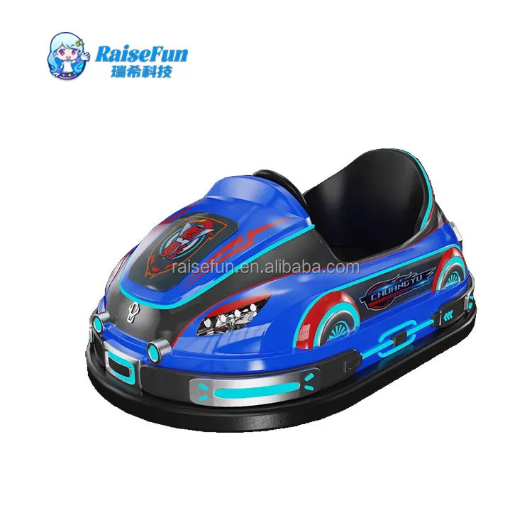 RaiseFun Classical Bumper Car Electric LED Lighted Battery Charging for Kids Adults Outdoor Indoor Amusement Park Hot Sale