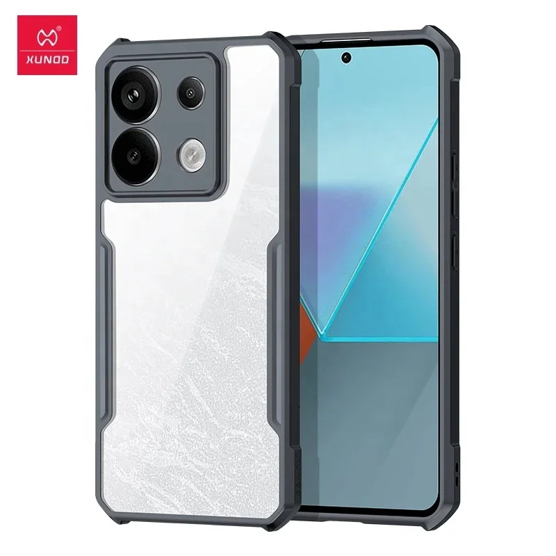 Xundd for Redmi Note 13 14 4G Case for Redmi Note 13 14 Pro Plus Shockproof Case Protective Transparent Cover for POCO X6 X7 Pro