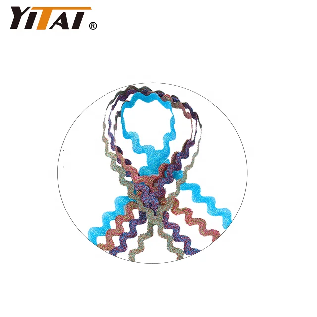 YTS 1/45 High Speed Machine Elastic Belt  for Making Round Skip Rope Bungee Rope Cord Braiding Machine