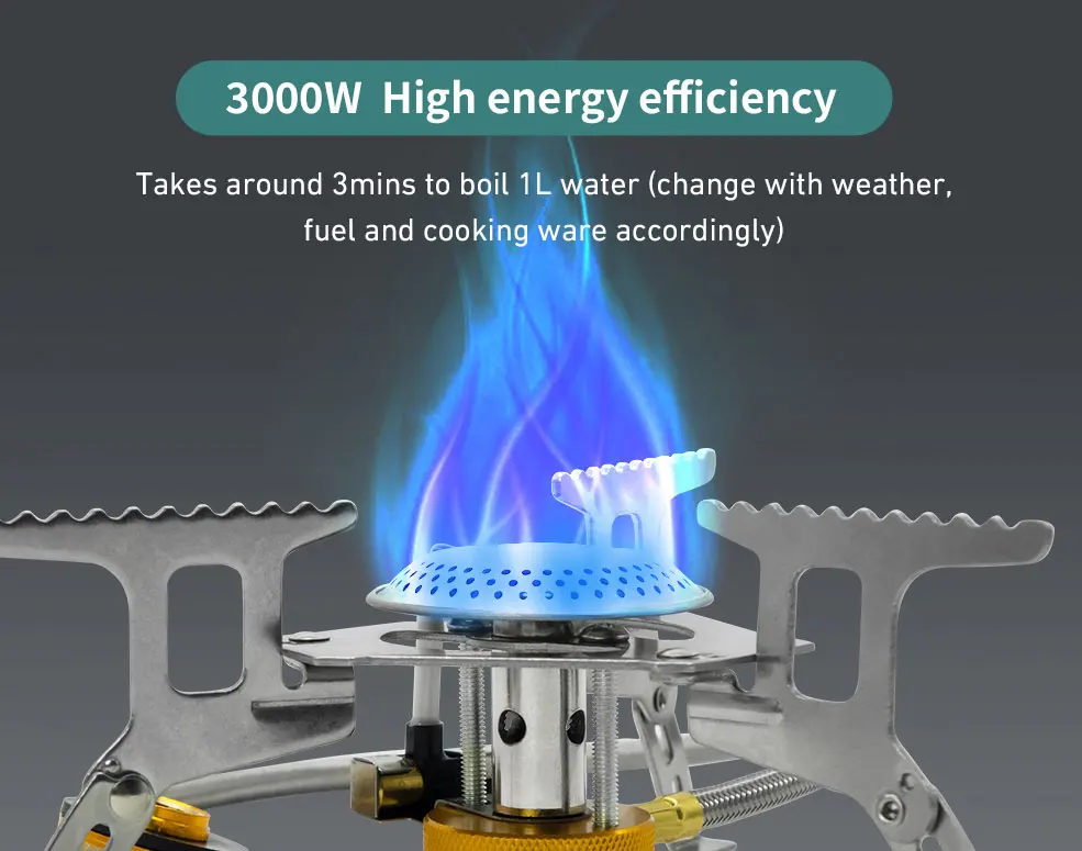 Mini Ultralight 3000w Foldable Portable Backpacking Camping Portable