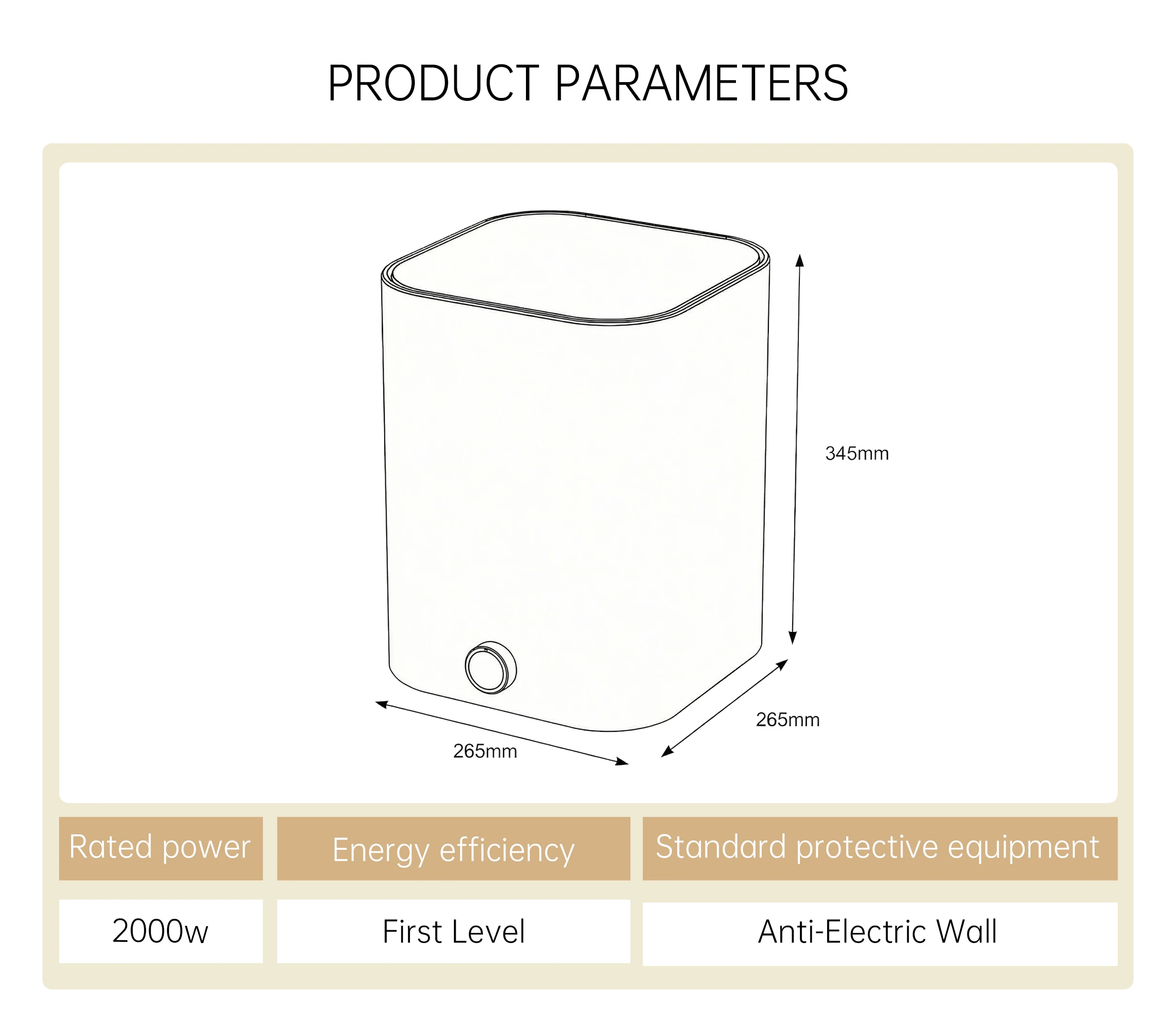 Specifications