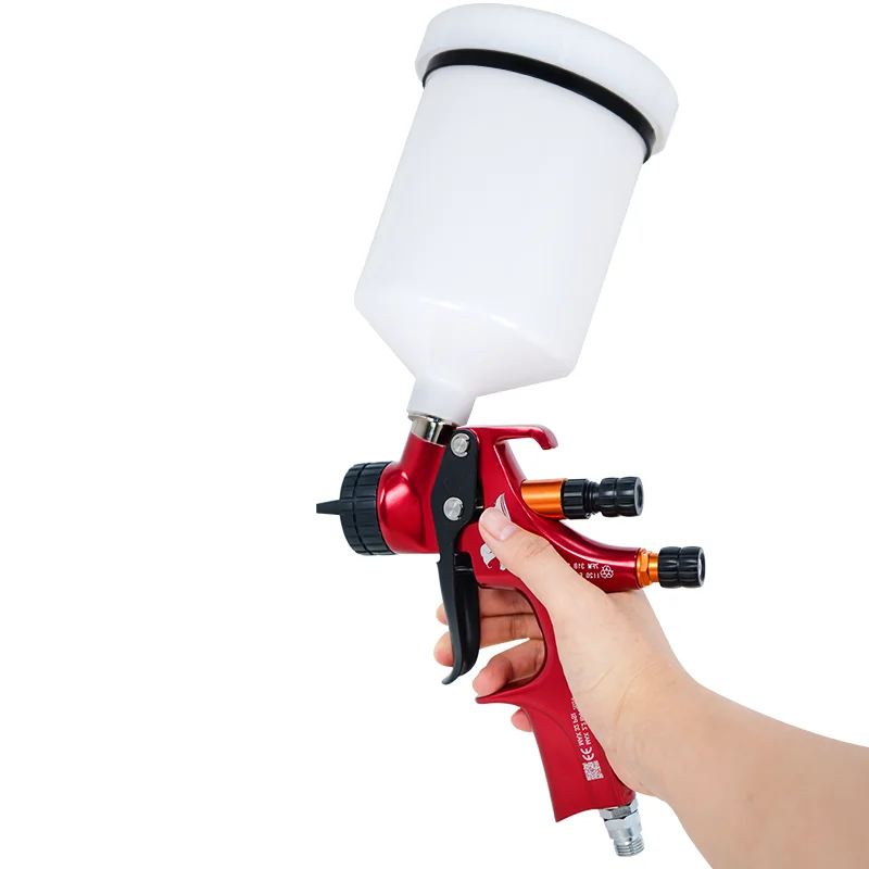 professional spray gun car cordless paint spray gun gravity 1.3 mm