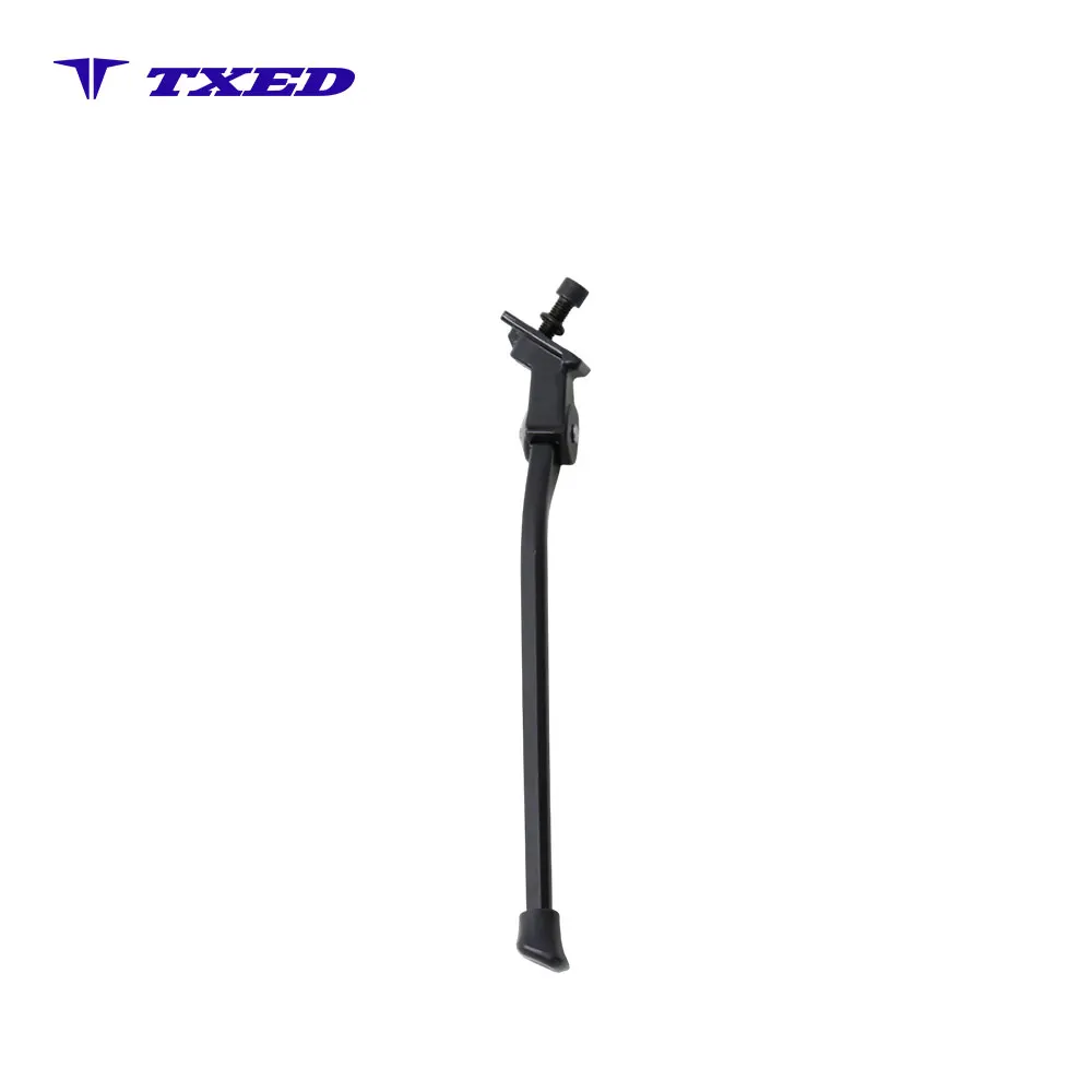 Xianghua XH311 Black Sprayed Rustproof Carbon Steel Single Bike Side Stand Replacement Fit 24/26 Inch Commuter Bicycle Kickstand