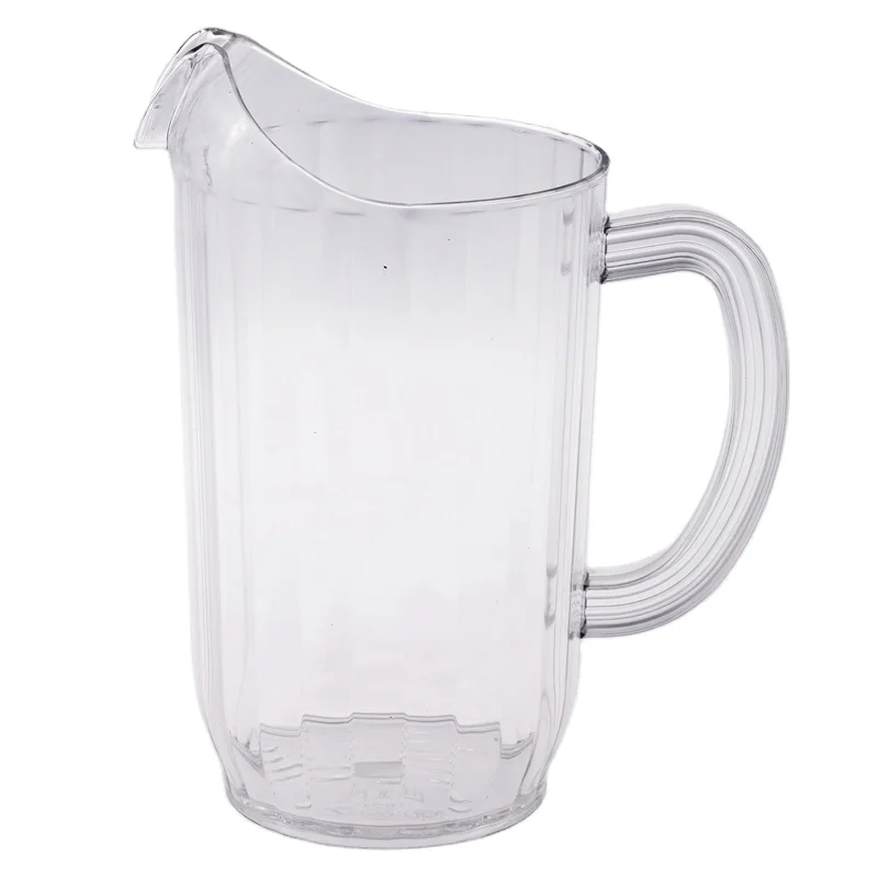 Pitcher Small Beer SAN Plastic 32 Oz