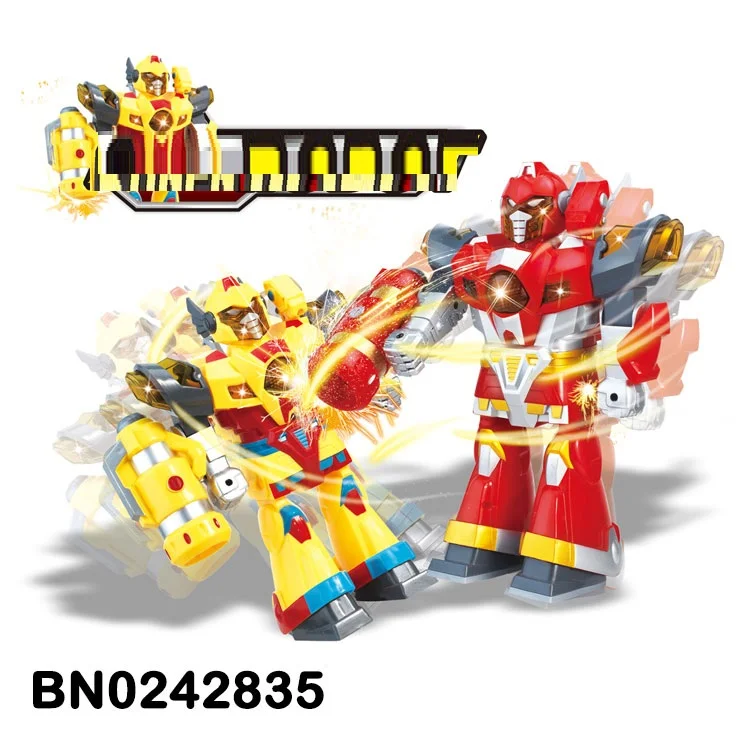 Kids Battery Operated Robot Toy Fighting Robot With Sounds and Lights