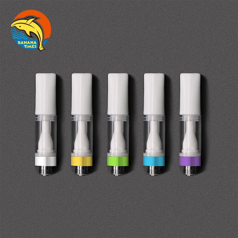 Federal Approved press 1ml ceramic carts 10.5mm 510 cbd cartridge packaging .5ml empty 510 cartridge