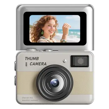Y11 CCD Digital High-Definition Camera-Flip Screen Photo & Video Camera with Filter-Student Model Mini Camera detail image