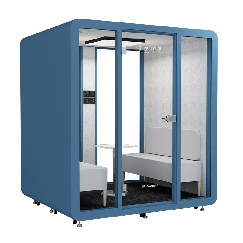 Multifunction Soundproof Office Phone Booth Portable Acoustic Meeting Pod Home Backyard Office Pods