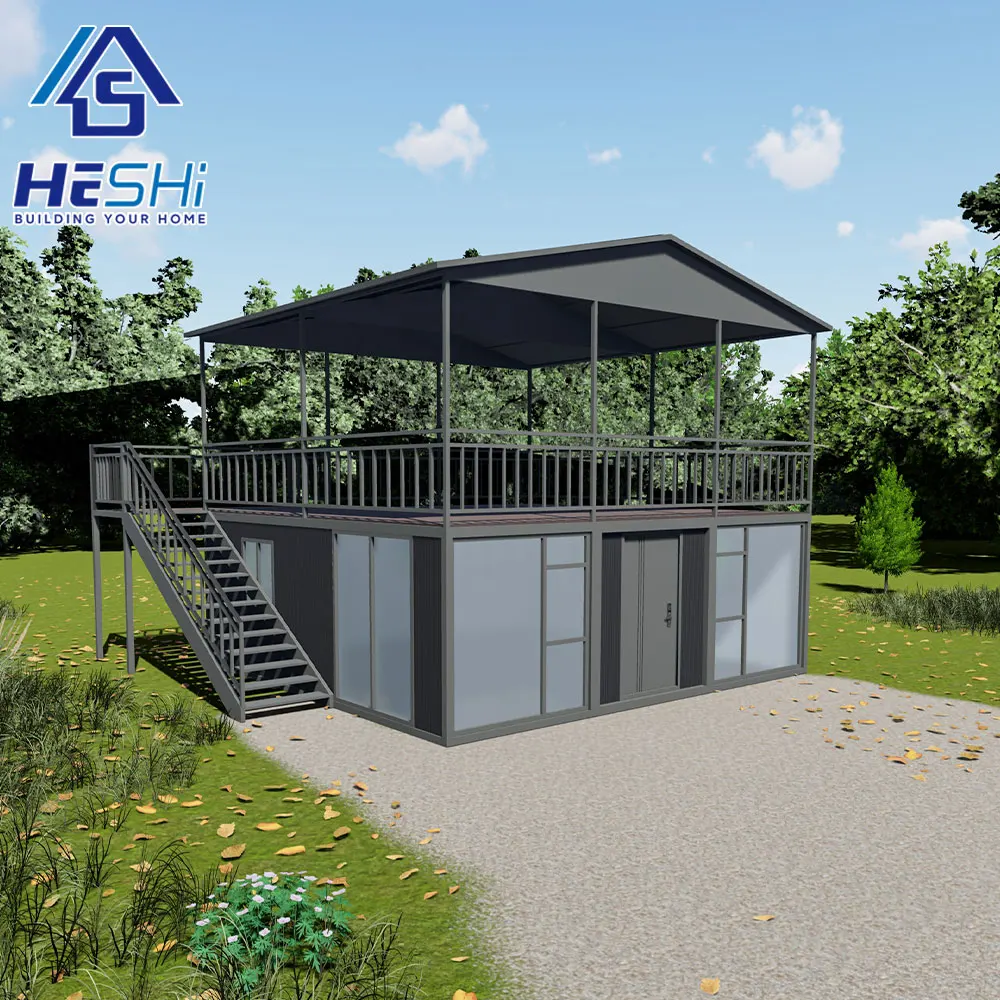 Large Prefabricated 40Ft 20Ft Expandable Container House 2 4 5 Bedroom ...
