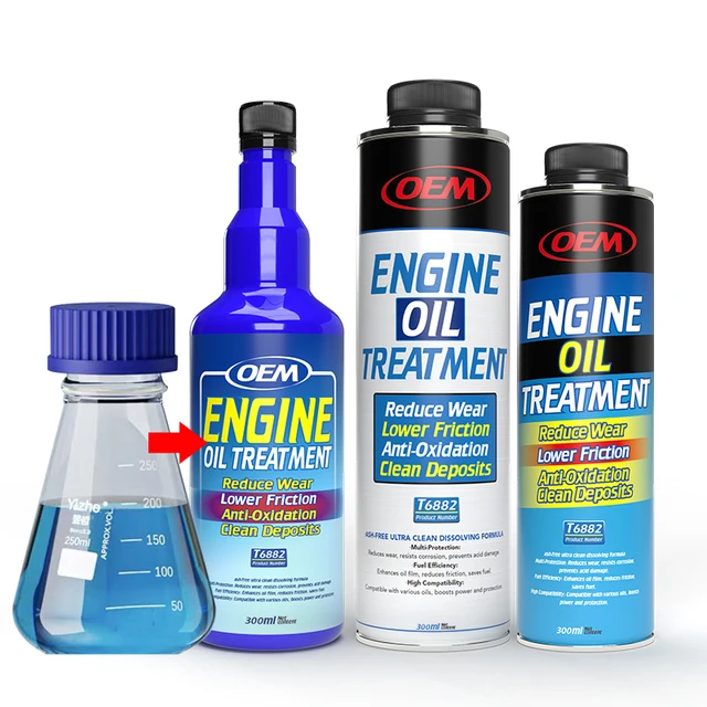 Senkia High Quality Engine Oil Protectant Synthetic Oil Additive 200ml 250ml 300ml 350ml Engine Oil Treatment