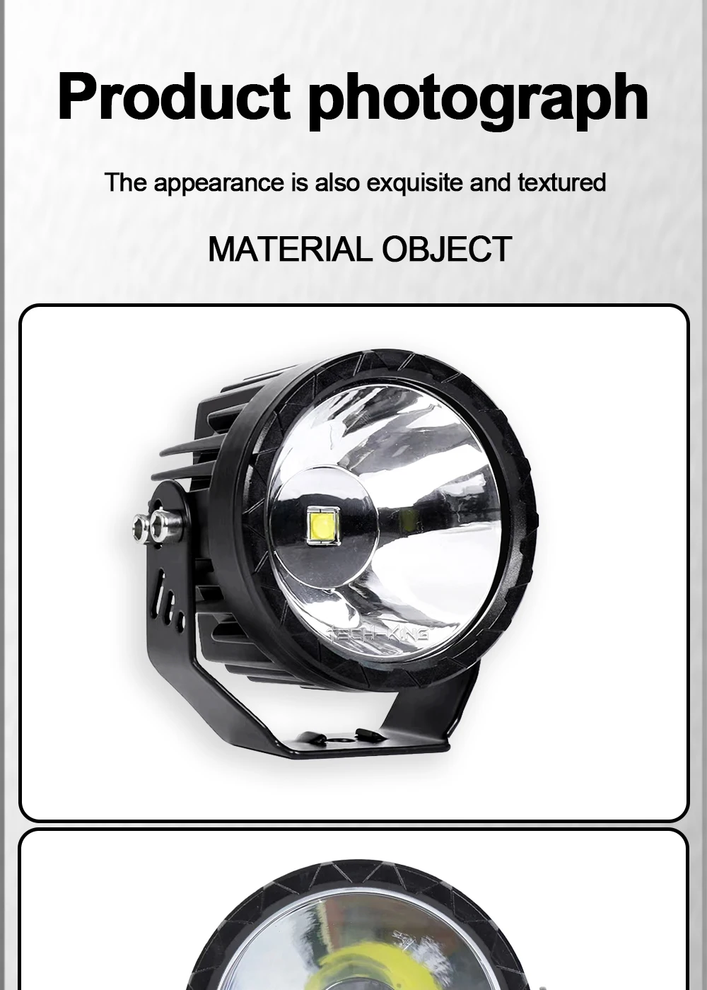 Super Bright 3.5 Inch Spot White Yellow LED Work Light For Car SUV Offroad Motorcycle ATV UTV BUS Truck 10-80V Fog lamp