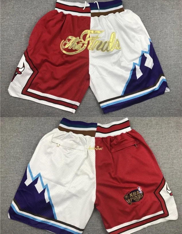 Wholesale Wholesale Just Mens Don pocket Chicago Basketball Shorts Hip Hop  Embroidery Mesh Sports Wear From m.