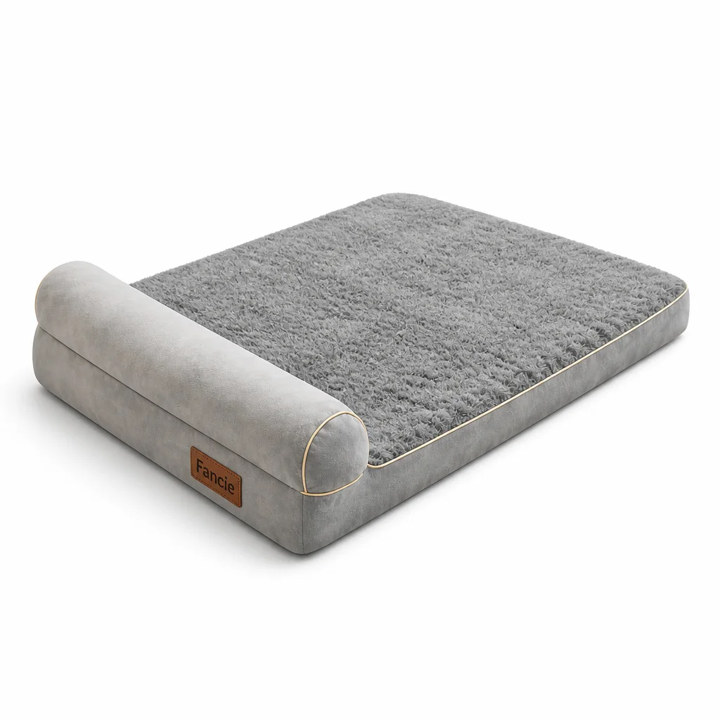 Neck Support Dog Mat Raised Bolster — Product details 1