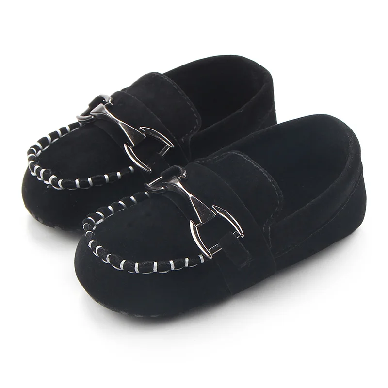 High Quality Handmade Suede Slip-on Baby Boy Shoes 2025