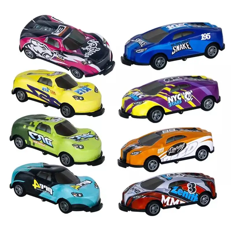 New Arrivals Pull Back Promotion Diecast Jumping Bouncing Vehicle Model Children's Stunt Alloy 360 Flip Toy Car