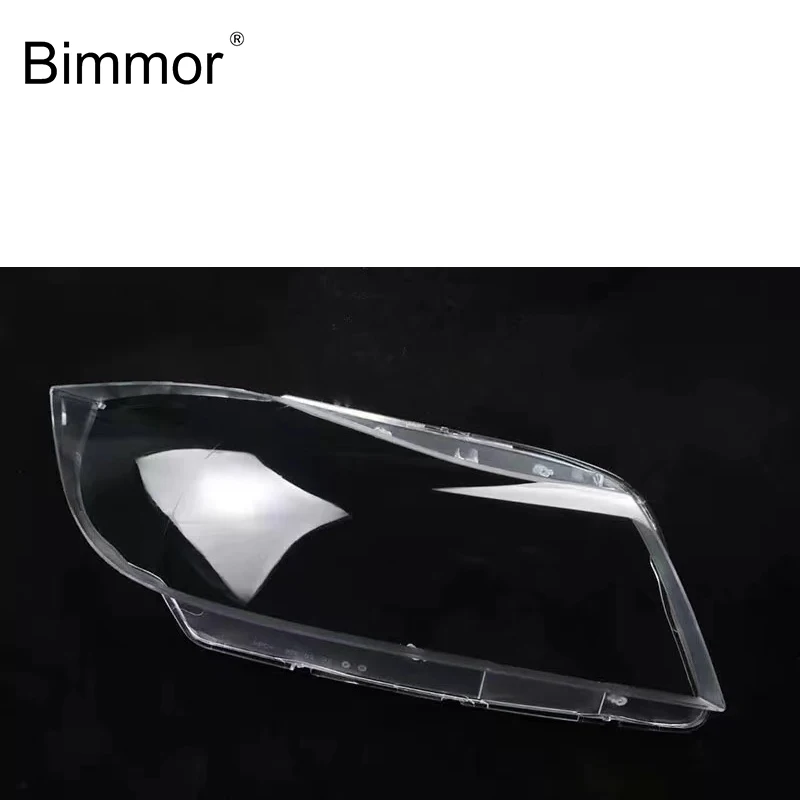 Bimmor Headlight Auto Plastic Headlamp Transparent Glass Cover Lens For
