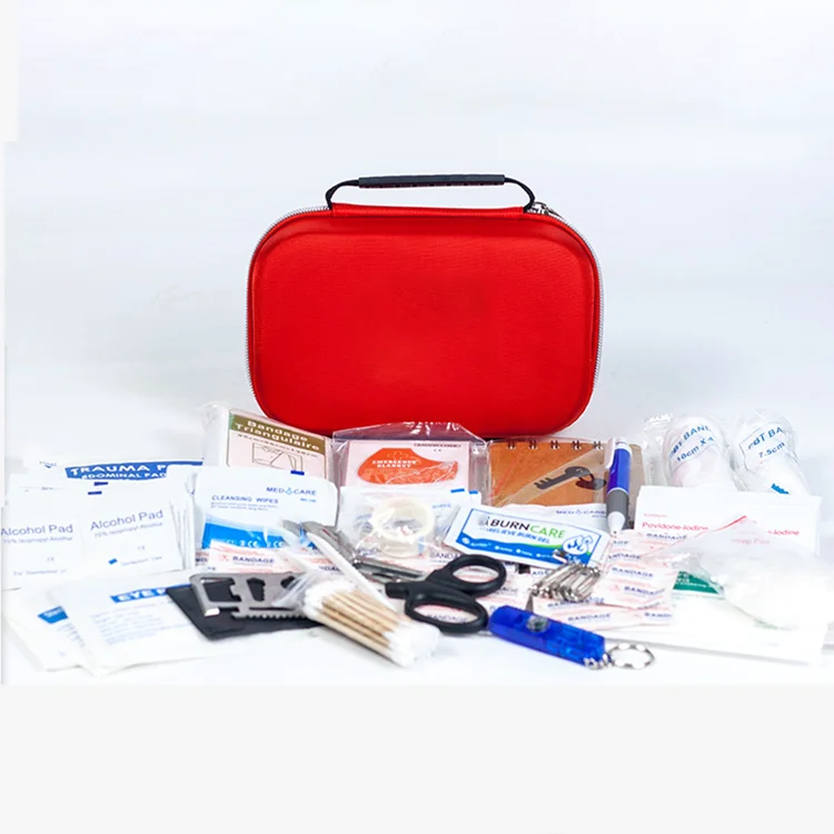  Outdoor Survival Camping Medical Carrying Case Eva First Aid Kit Custom Trauma Treatment Family Car