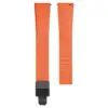 orange + black buckle