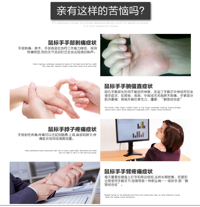 Здоровая Вертикальная Эргономичная драйверы usb 5d оптическая мышь