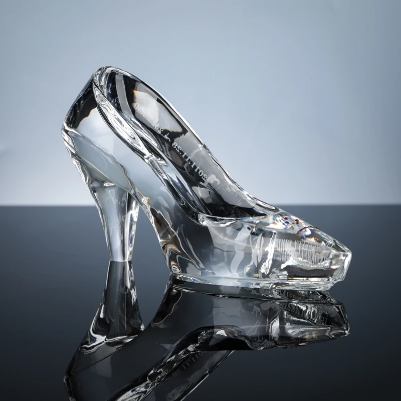 product luxury wedding home souvenir crystal high heels shoe model shopping mall window display k9 crystal decoration gift-32