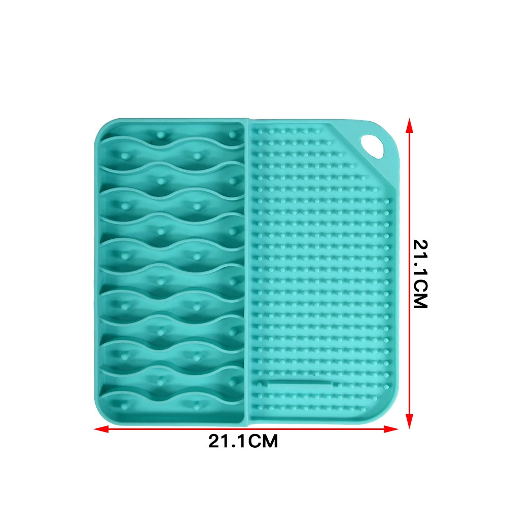 1pc Silicone Tpu Material Pet Snuffle Mat Puzzle Dog Toy Feeding Mat With  Suction Cup On Bottom, Anti-slip, Pet Supplies