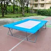 Trampoline de gymnastique bleu 3x5m