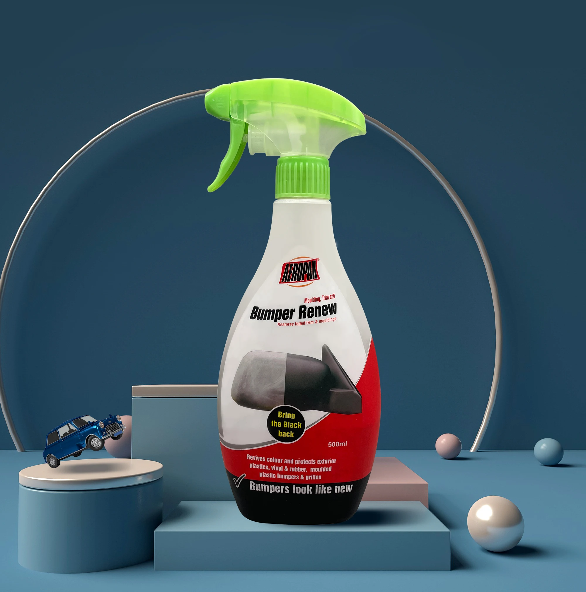 500ml Car Bumper Renew Spray Cleaner Buy Shine Cleaner Polish Tyre