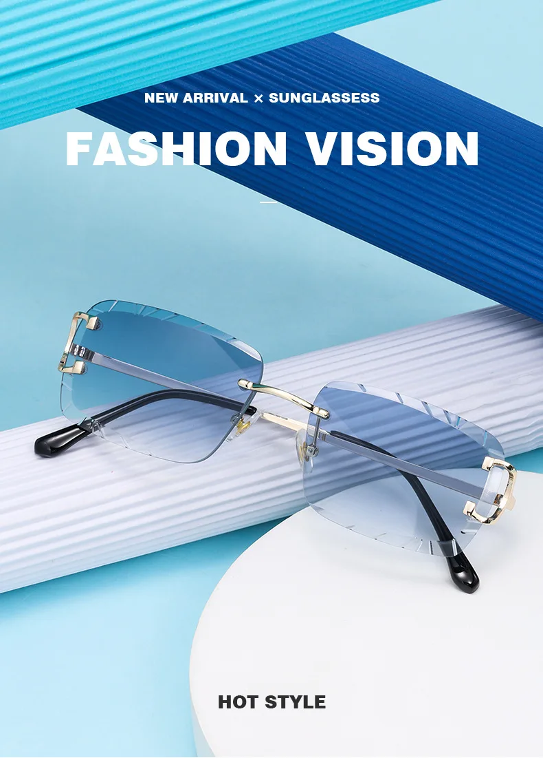 Men And Ladies Wholesale High Quality Custom Logo Ins Classic Frameless