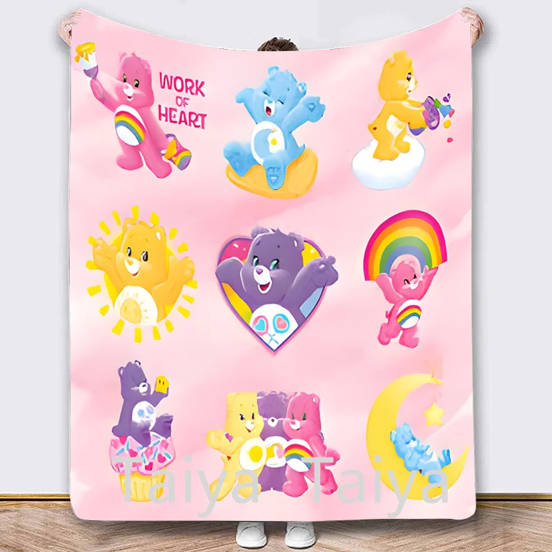 Care Bear Carebears Throw Blanket Sustainable Stylish