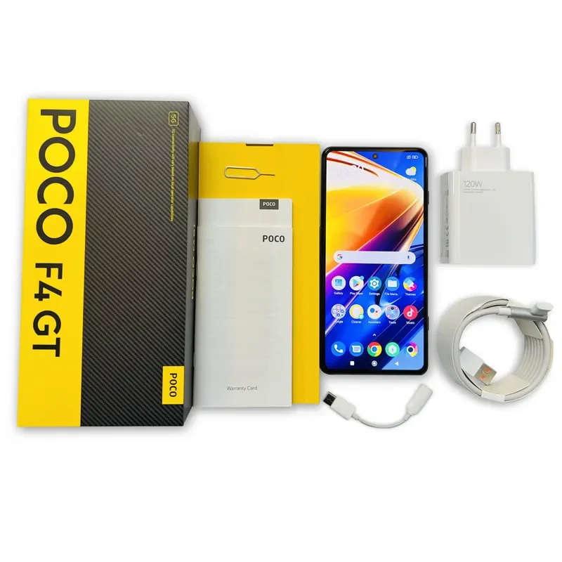 POCO F4 GT - 120W Hypercharge, 120hz Display, 64GB Storage