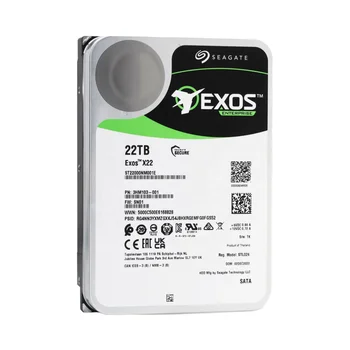 Seagate Exos 22TB SATA ST22000NM001E Enterprise Internal Hard Drive Disk 256MB 6Gbps New & in Stock for Server Application