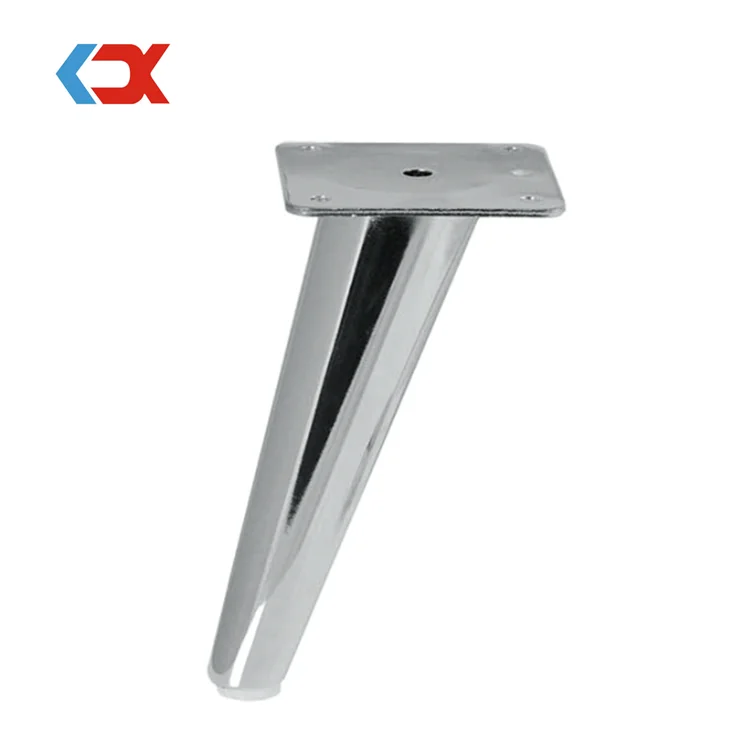 Коническая металлическая трубка под заказ, мебельная ножка для кровати, кабинета, железные ножки для дивана