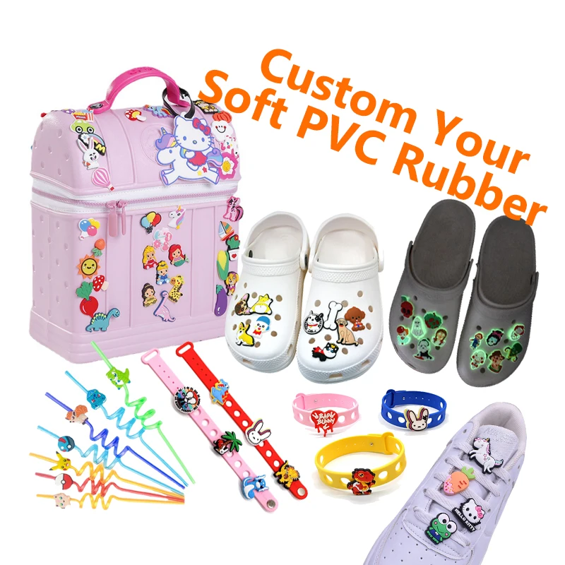 Bhc Oem/odm Custom Designer Hello Kittyellow Croc Charms Holder