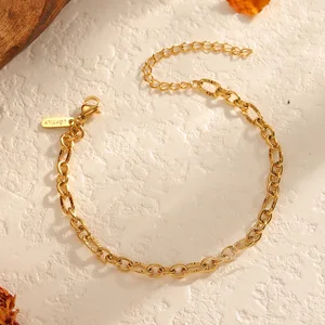 MW Exquisite Joker Bead Embossed O Lip Size Double Ring Gourd Flat Short Horseshoe Stainless Steel Women's Gift Necklace