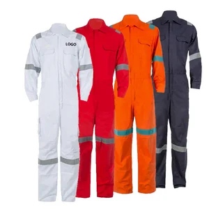 Antistatic Twill High Visibility Viz Visible Overall FRC FR Fire Resistant Protective Clothes Hi Vis Aramid Fireproof Coverall