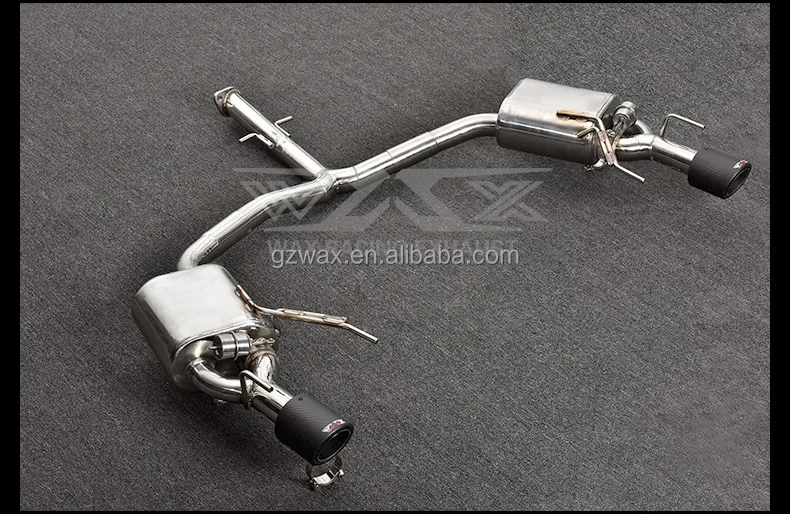 Cat-back Exhaust Muffler Pipe Electronic Valve Performance Exhaust Manifolds Catback Exhaust System For Toyota MARK X 2004-2016