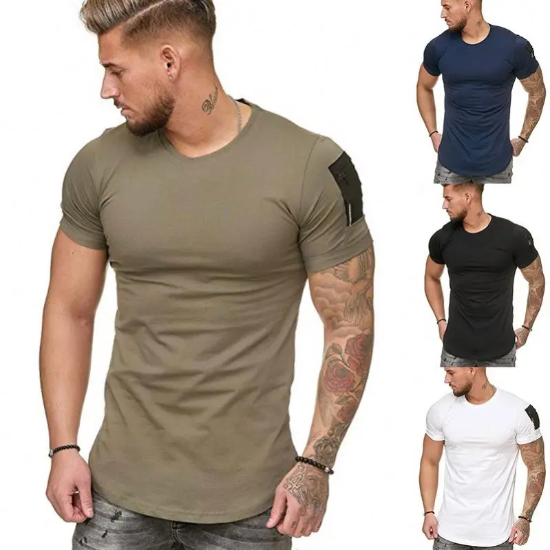 Camisetas Hombre Manga Corta Verano - Envío Gratis