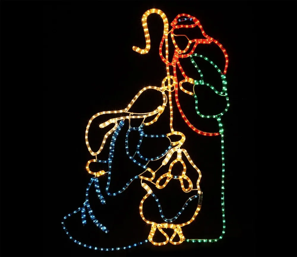 The Birth of Jesus Nativity Scene Outdoor Decoration Large LED