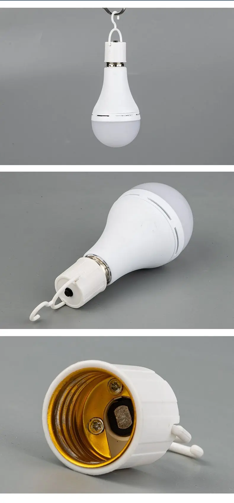 Electricity Failures Bulb Light Led Lamp Emergensy Recharble Bulb