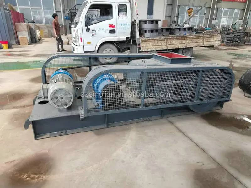 2PGC-500x750 double roller crusher for clay brick making machine