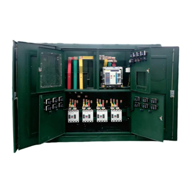 The high-voltage American box ZBW is used in the substation three-phase distribution box 630A