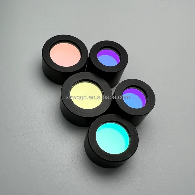 Biomedical Fluorescence Microscope Optical Emitting Filters Bandpass