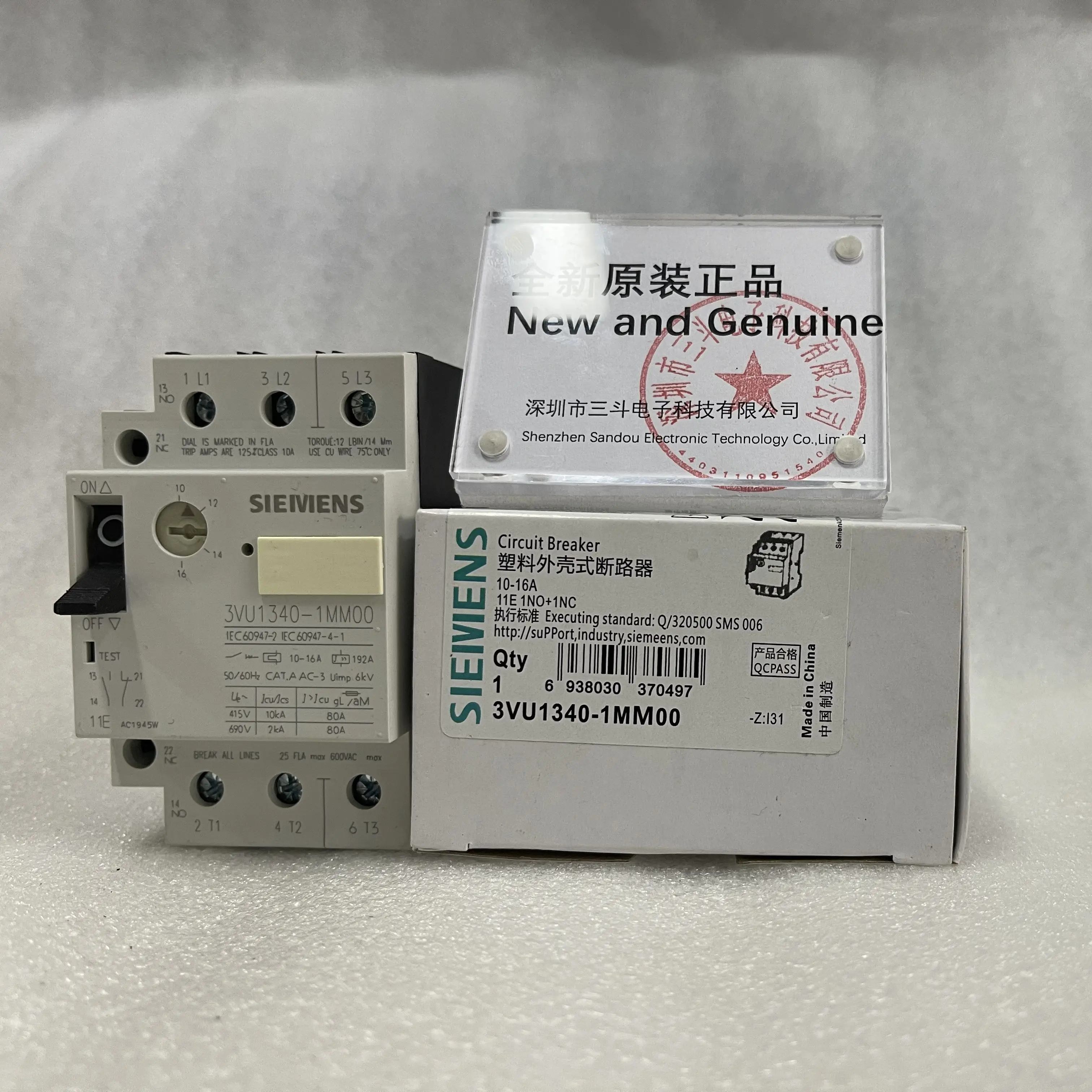 Siemens Circuit Breaker 3VU1340-1MM00