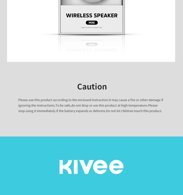 KIVEE Hot selling Trending Products Wireless BT Speaker Outdoor Sport Portable Waterproof Speaker Cheap Wholesale - ANKUX.COM