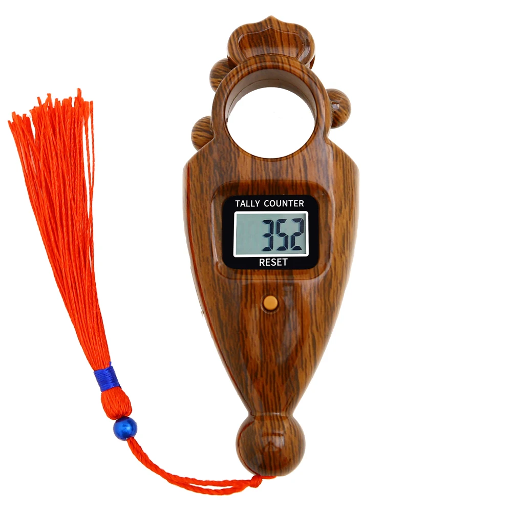 Счетчик пальцев из АБС-пластика, цифровой счетчик пальцев с ЖК-дисплеем