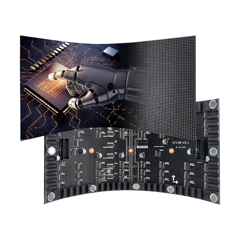 Led Soft Panel Flexible Screen Technology Soft Rollable Display High Definition Led