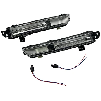 Pair of New Front LED Daytime Run Light Fog Lamps 6V for Range Rover Velar 2017 Discovery 5 2017-2019 L462 LR082053 LR082056 Fit