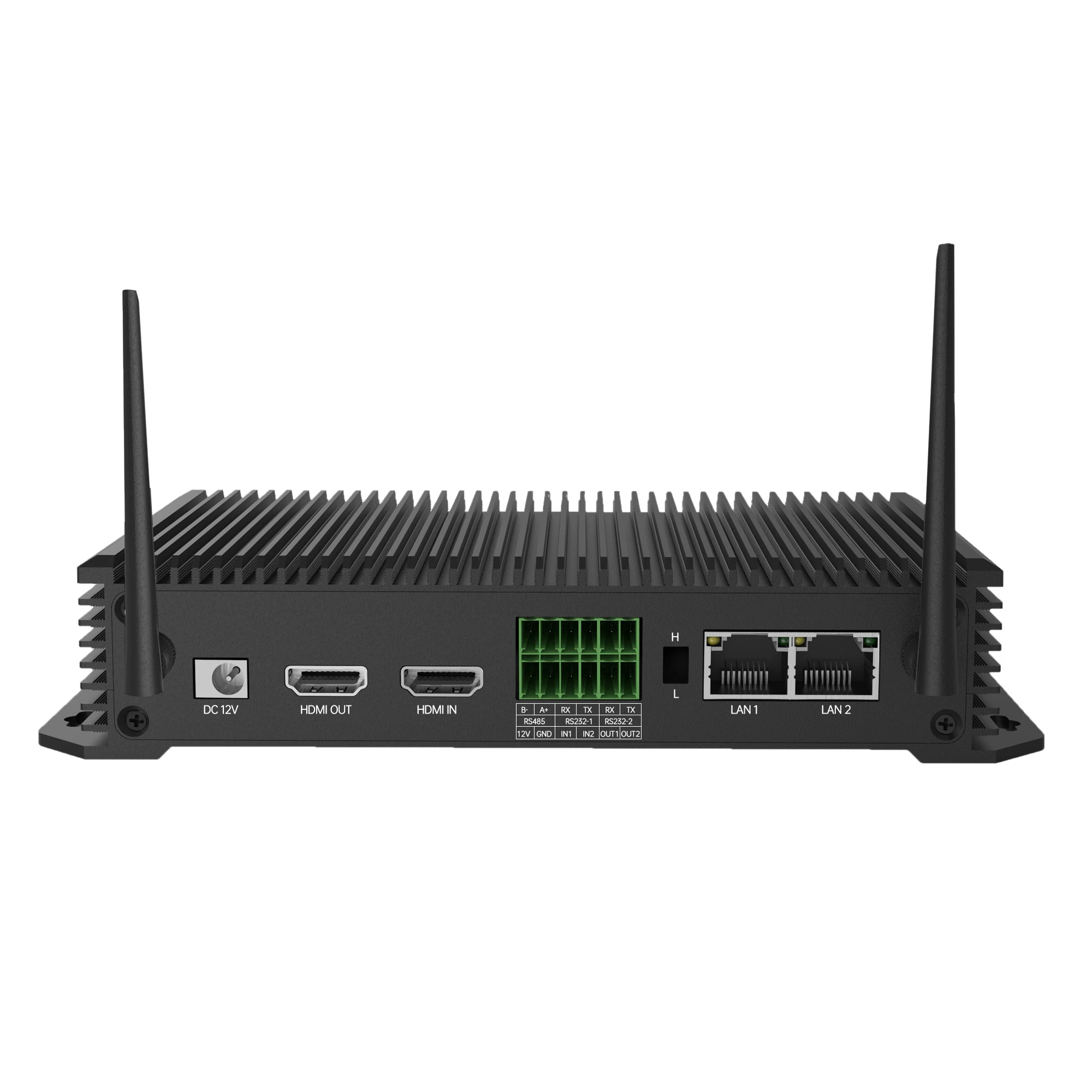 Industrial Edge Computing Box Dual Band Wifi 61000M Rockchip RK3576 DDR5 8GB RAM 128GB ROM 8K4K Linux Android 14 Ai Edge Box